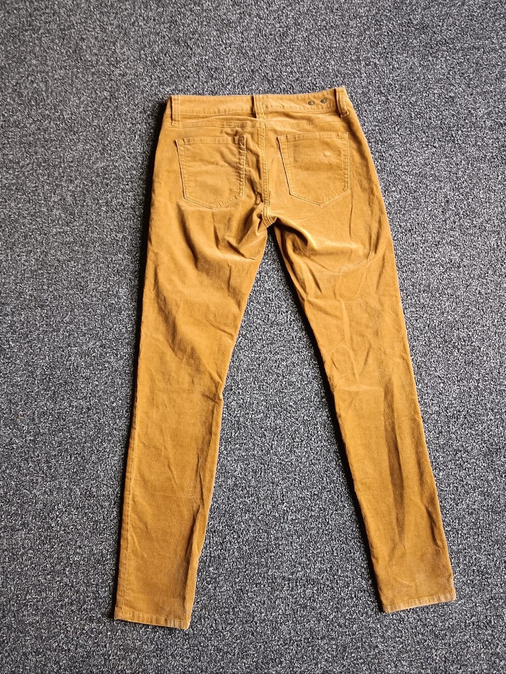 Cabi Autumn Ochre Corduroy Skinny Pants Jeans Womens Size 2, Brown Fall - Picture 3 of 11